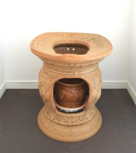 黄土よもぎ蒸し座燻器