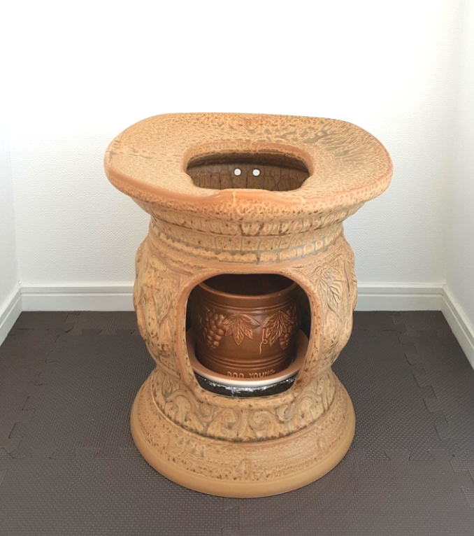 黄土よもぎ蒸し座燻器